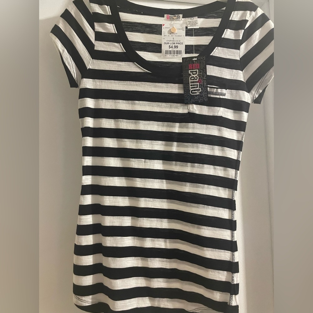 Bundle 2/$7 Striped short sleeve shirt